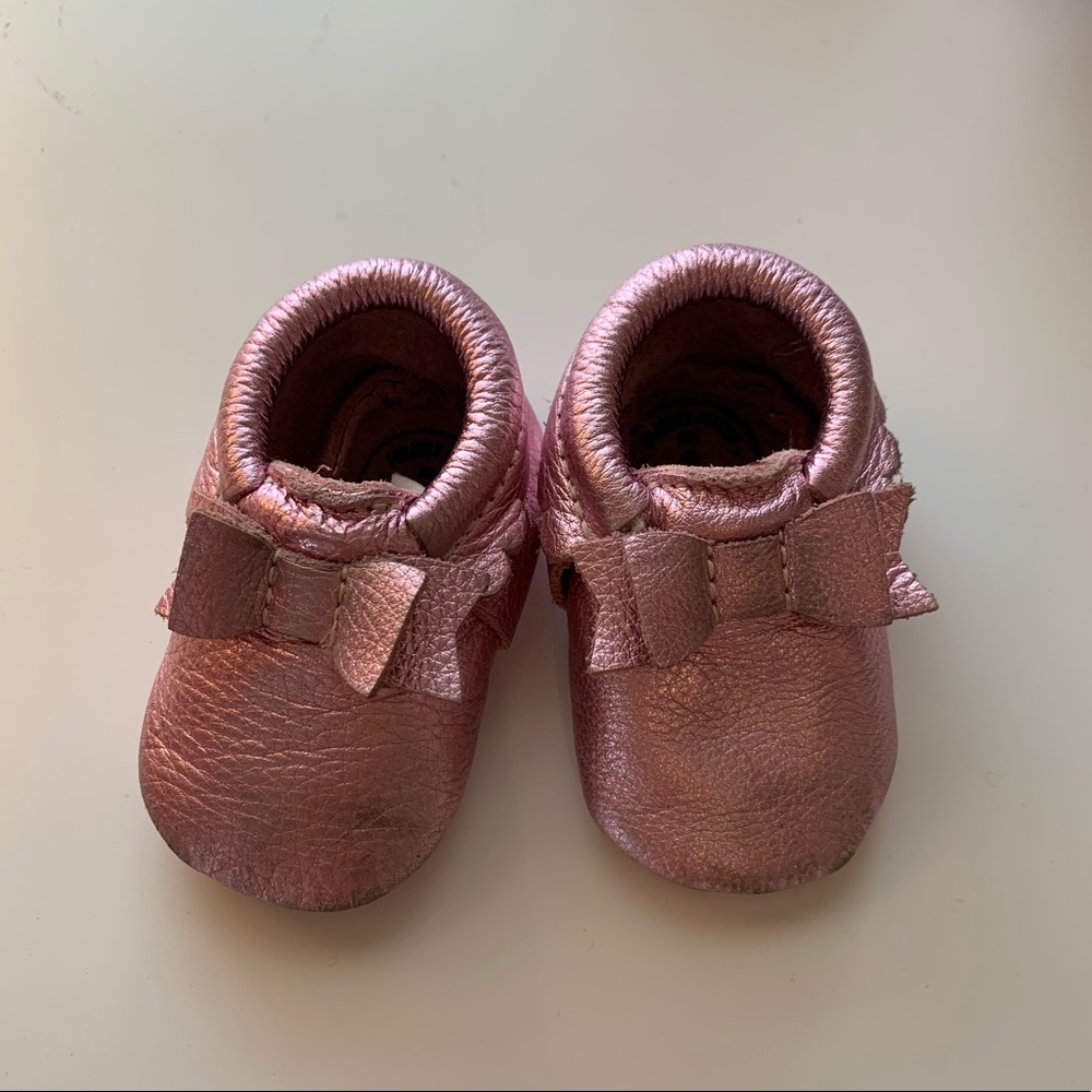 Freshly picked bow moccasins